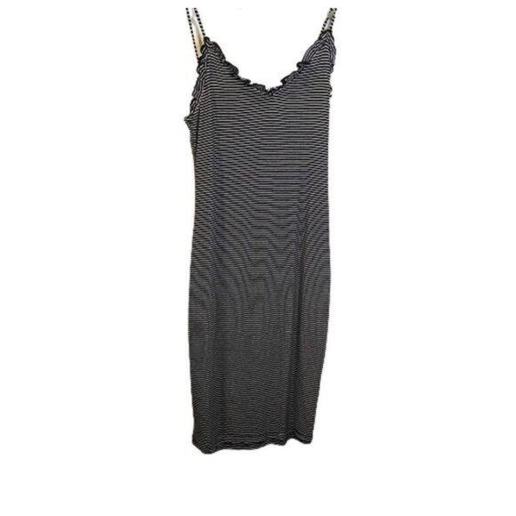 Sexy Spaghetti Strap Tank Dress Basic Backless Bodycon Mini Dress - Picture 1 of 7